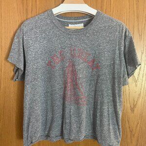 The Great; Boxy Graphic T-Shirt; Grey; Size M/L